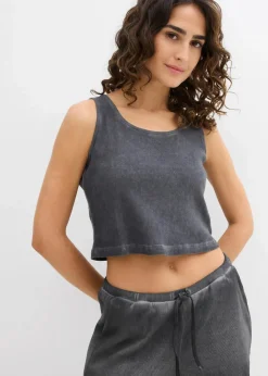 Damen bonprix Shirts & Tops|Nachhaltigere Materialien|Tanktop aus reiner Bio-Baumwolle