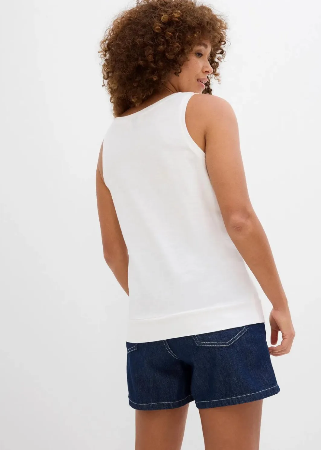 Clearance Tanktop aus reiner Bio-Baumwolle (2er Pack) Damen Nachhaltigere Materialien|Shirts & Tops