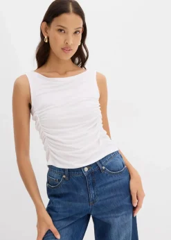 New Tanktop aus softem Viskose-Mix Damen Nachhaltigere Materialien|Shirts & Tops
