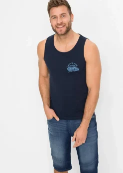 Herren bonprix Strandmode|Große Größen|Tanktop (3er Pack)