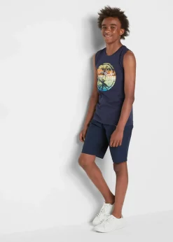 Kinder bonprix Jungen 9-16 Jahre·Mehrfachpacks|Jungen 9-16 Jahre·Shirts|Tanktop (2er Pack) aus reiner Bio-Baumwolle