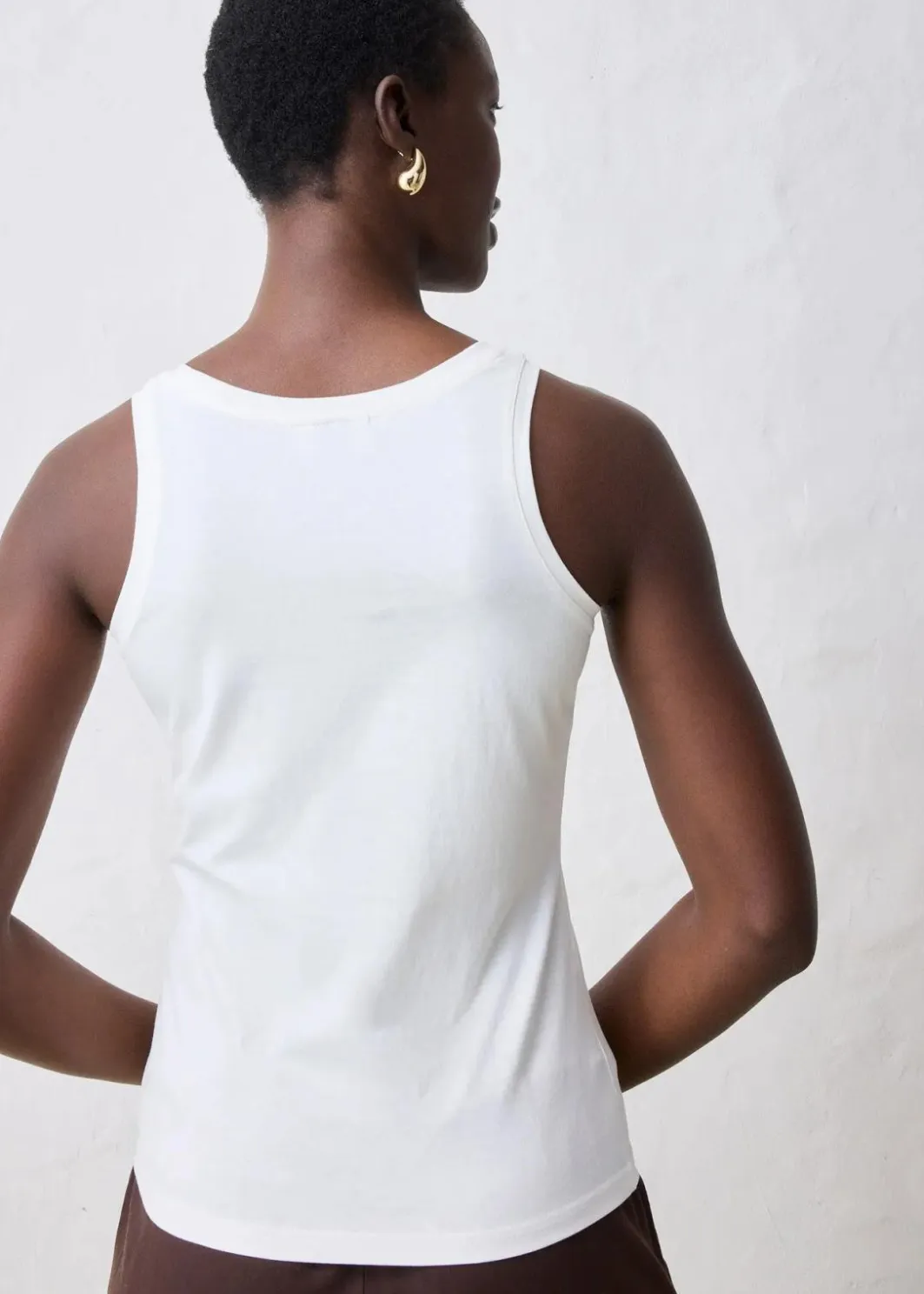 New Tanktop mit Seidenanteil Damen Premium|Shirts & Tops