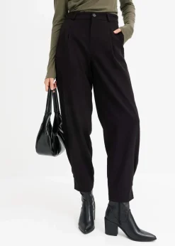 Damen bonprix Nachhaltigere Materialien|Hosen|Tapered 7/8-Hose