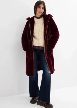 Outlet Teddyfell-Mantel Damen Jacken & Mäntel