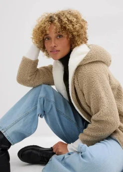 Online Teddy-Fleece Jacke Damen Jacken & Mäntel|Sweat