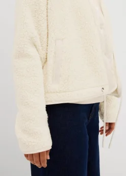 Damen bonprix Bekleidung·Blusen & Tuniken|Bekleidung·Hosen|Teddy-Fleece Jacke