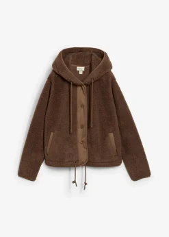 Damen bonprix Jacken & Mäntel|Sweat|Teddy-Fleece Jacke