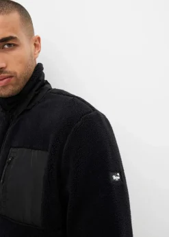 Herren bonprix Große Größen|Outdoorbekleidung|Teddy-Fleece Jacke