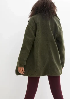 Damen bonprix Bekleidung·Blusen & Tuniken|Bekleidung·Hosen|Teddy-Fleece Jacke