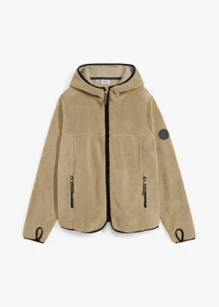 Discount Teddy-Fleece Jacke mit Kapuze Damen Jacken & Mäntel|Sweat