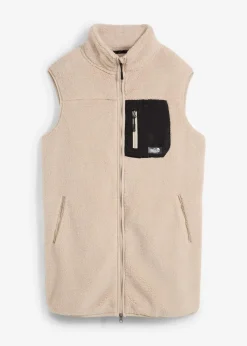 Damen bonprix Bekleidung·Blusen & Tuniken|Bekleidung·Hosen|Teddy-Fleece Weste