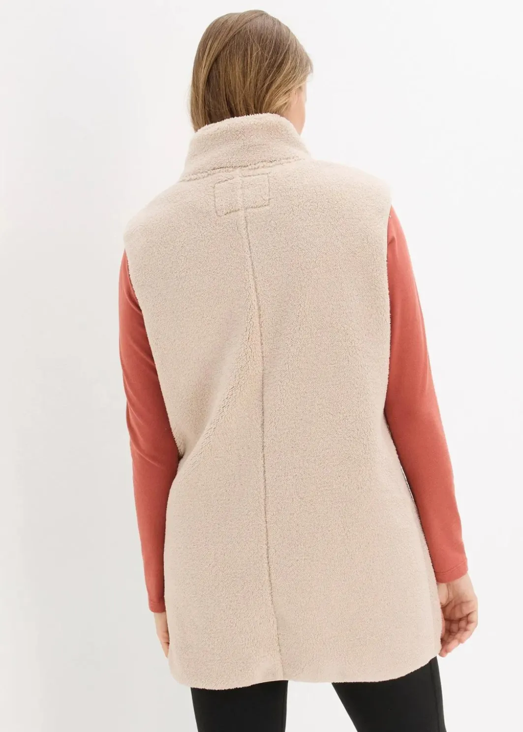 Damen bonprix Bekleidung·Blusen & Tuniken|Bekleidung·Hosen|Teddy-Fleece Weste