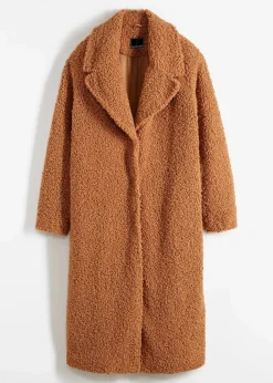 New Teddyfleece-Mantel Damen Bekleidung·Hosen|Jacken & Mäntel