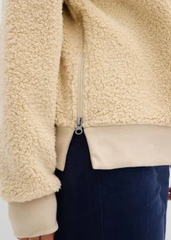 Online Teddy-Fleecepullover Damen Bekleidung·Blusen & Tuniken|Nachhaltigere Materialien