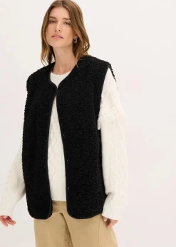 Damen bonprix Bekleidung·Blusen & Tuniken|Bekleidung·Hosen|Teddy-Weste