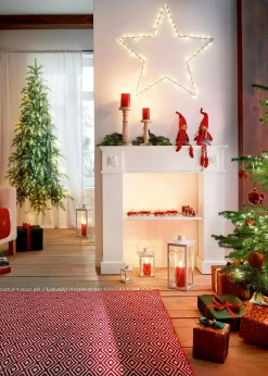 Best Teelichthalter in Weihnachtszug-Design (5-tlg.Set) Kerzenhalter|Wohnaccessoires