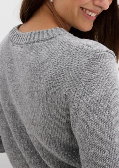 Best 2-teiliges Umstandsset aus Pullover und Rock aus Baumwolle mit Glanzgarn Damen Bekleidung·Blazer|Umstandsmode