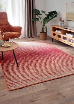 bonprix Veloursteppiche|Teppich mit dezenter Musterung