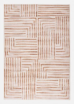 Hot Teppich mit graphischer Musterung Veloursteppiche