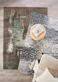 bonprix Sehr Beliebt|Veloursteppiche|Teppich mit Patchworkmusterung