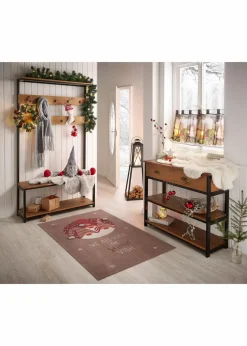 bonprix Veloursteppiche|Weihnachtsdeko & -Textilien·Wohntextilien|Teppich mit Weihnachtsmotiv