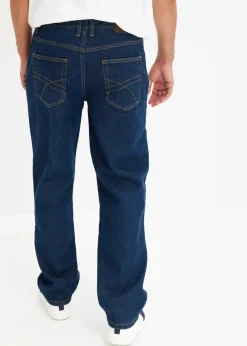 Sale Thermo Classic Fit Jeans mit kuscheligem Flanellfutter, Straight Herren Große Größen|Outdoorbekleidung
