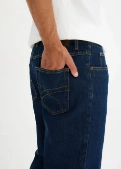 Sale Thermo Classic Fit Jeans mit kuscheligem Flanellfutter, Straight Herren Große Größen|Outdoorbekleidung