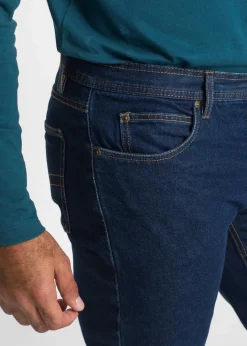 Sale Thermo Classic Fit Jeans mit kuscheligem Flanellfutter, Straight Herren Große Größen|Outdoorbekleidung