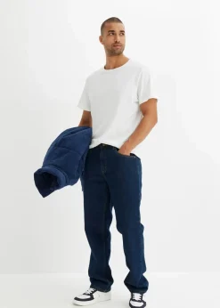 Sale Thermo Classic Fit Jeans mit kuscheligem Flanellfutter, Straight Herren Große Größen|Outdoorbekleidung