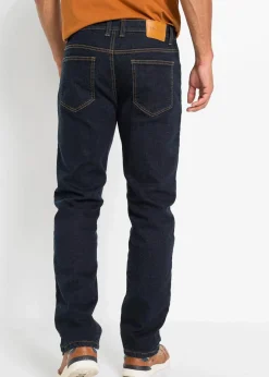 Hot Thermo Classic Fit Stretch-Jeans mit wärmendem Fleecefutter Herren Große Größen|Outdoorbekleidung