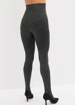 Damen bonprix Wäsche·Socken & Strumpfhosen|Thermounterwäsche|Thermo Fleece Strumpfhose aus Glitzergarn
