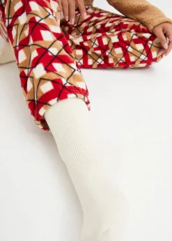 Damen bonprix Nachhaltigere Materialien|Socken & Strumpfhosen|Thermo Frottee Socken mit Bio-Baumwolle (4er Pack)