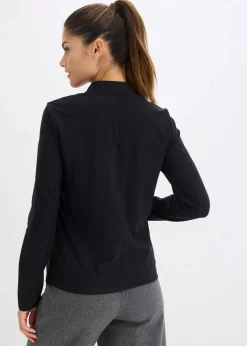 Damen bonprix Bekleidung·Sweat|Nachhaltigere Materialien|Thermo Funktionsjacke mit halben Reißverschluss, schnelltrocknend