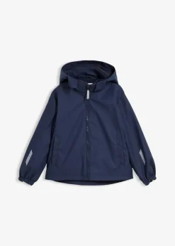Kinder bonprix Jungen 2-8 Jahre·Jacken & Outdoor|Thermo Regenjacke mit abnehmbarer Kapuze und reflektierende Details