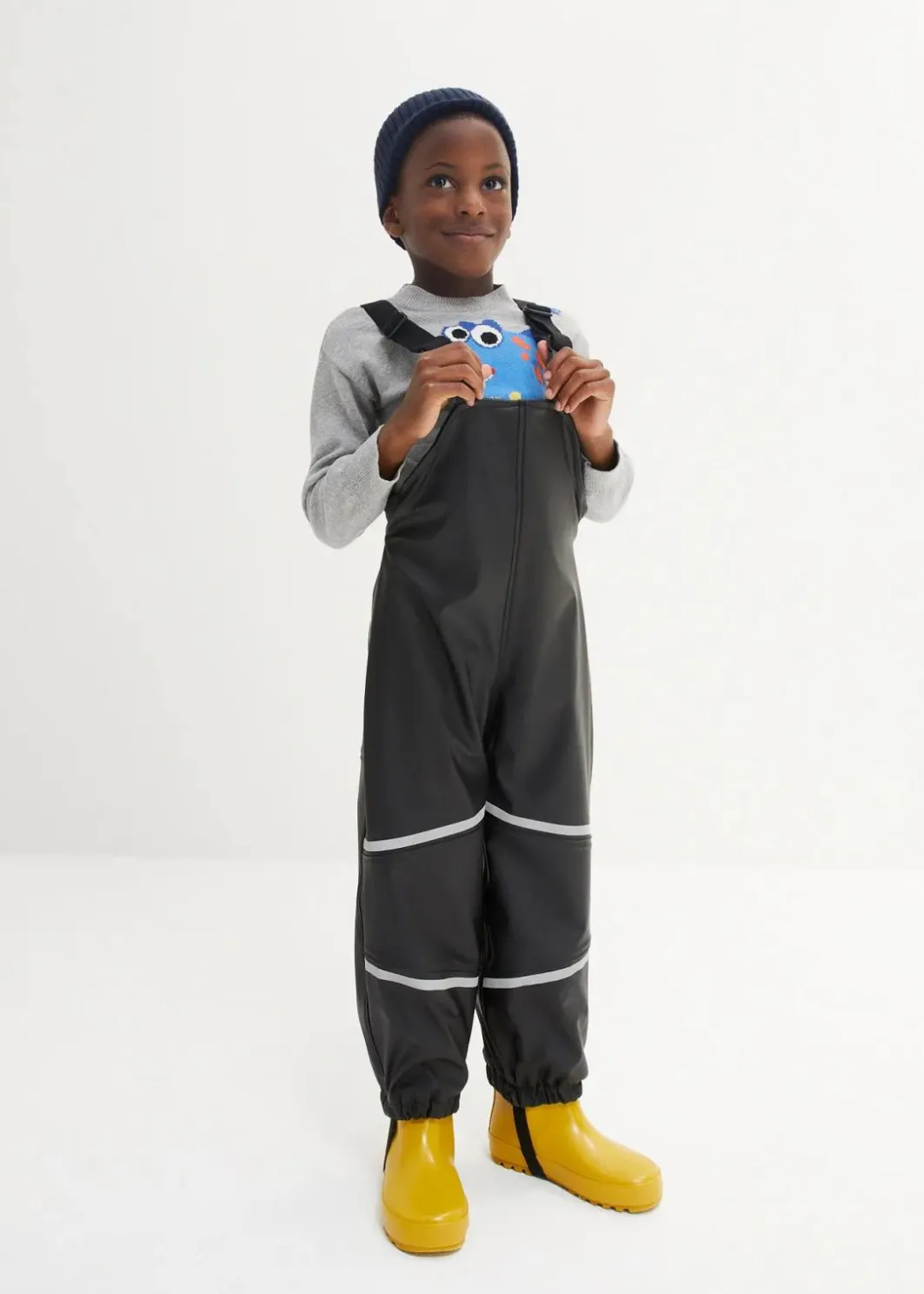 Kinder bonprix Jungen 2-8 Jahre·Jeans & Hosen|Jungen 2-8 Jahre·Jacken & Outdoor|Thermo Regenlatzhose mit Fleecefutter