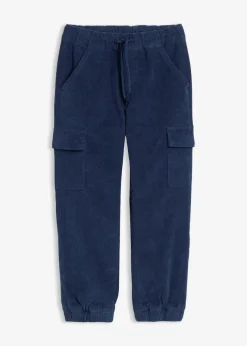 Outlet Thermo Regular Fit Cargo-Schlupfhose aus Cord mit Jerseyfutter Kinder Jungen 2-8 Jahre·Jeans & Hosen