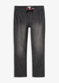 Online Thermo Regular Fit Schlupf-Jeans mit Flanellfutter, Straight Herren Jeans|Thermobekleidung