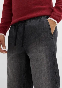 Online Thermo Regular Fit Schlupf-Jeans mit Flanellfutter, Straight Herren Jeans|Thermobekleidung