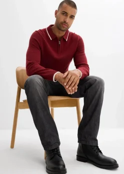 Online Thermo Regular Fit Schlupf-Jeans mit Flanellfutter, Straight Herren Jeans|Thermobekleidung