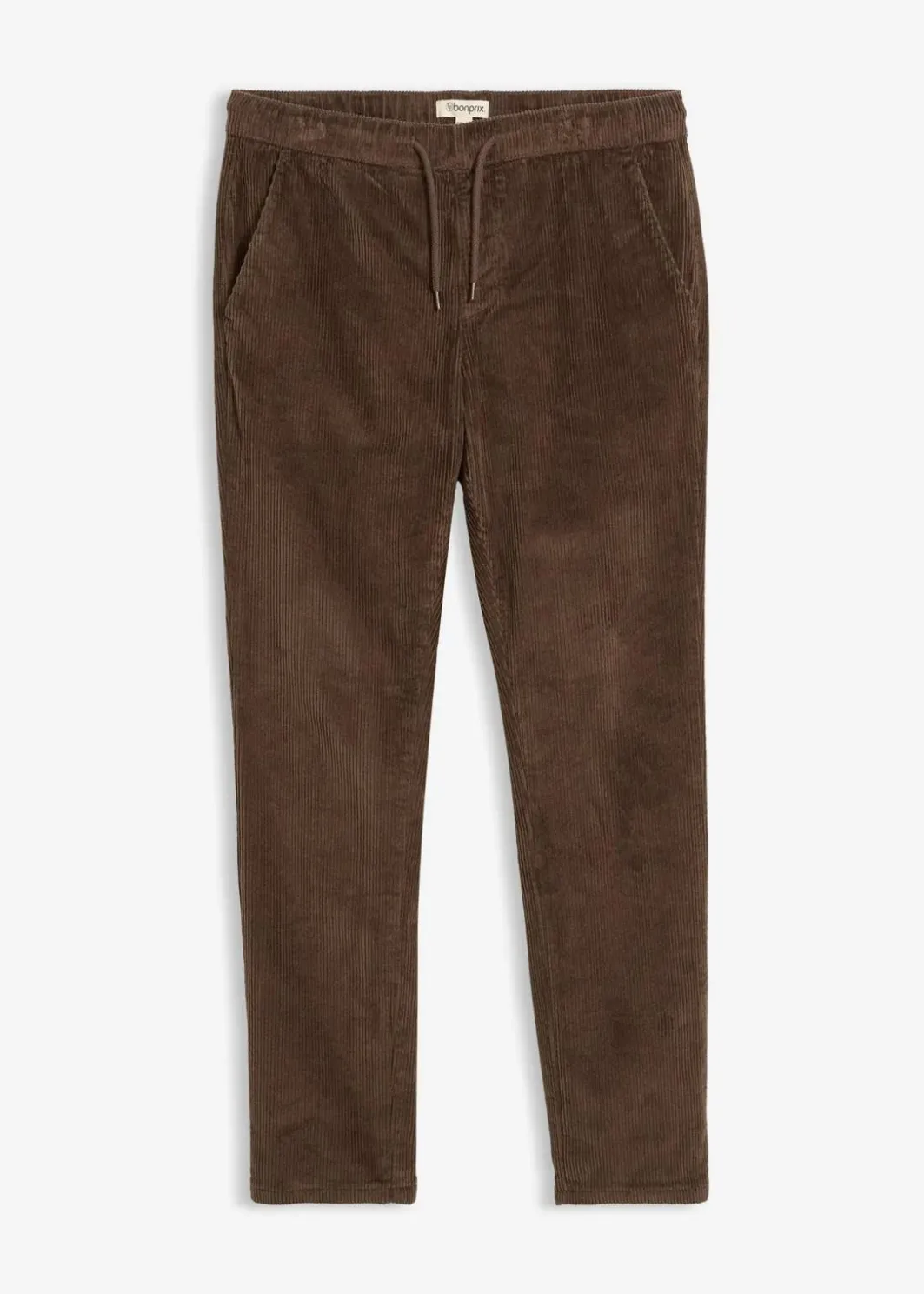 Clearance Thermo Regular Fit Schlupf-Cordhose mit Flanellfutter, Straight Herren Große Größen|Thermobekleidung