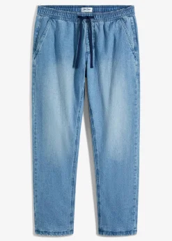Herren bonprix Große Größen|Outdoorbekleidung|Thermo Regular Fit Schlupf-Jeans mit Flanellfutter, Straight