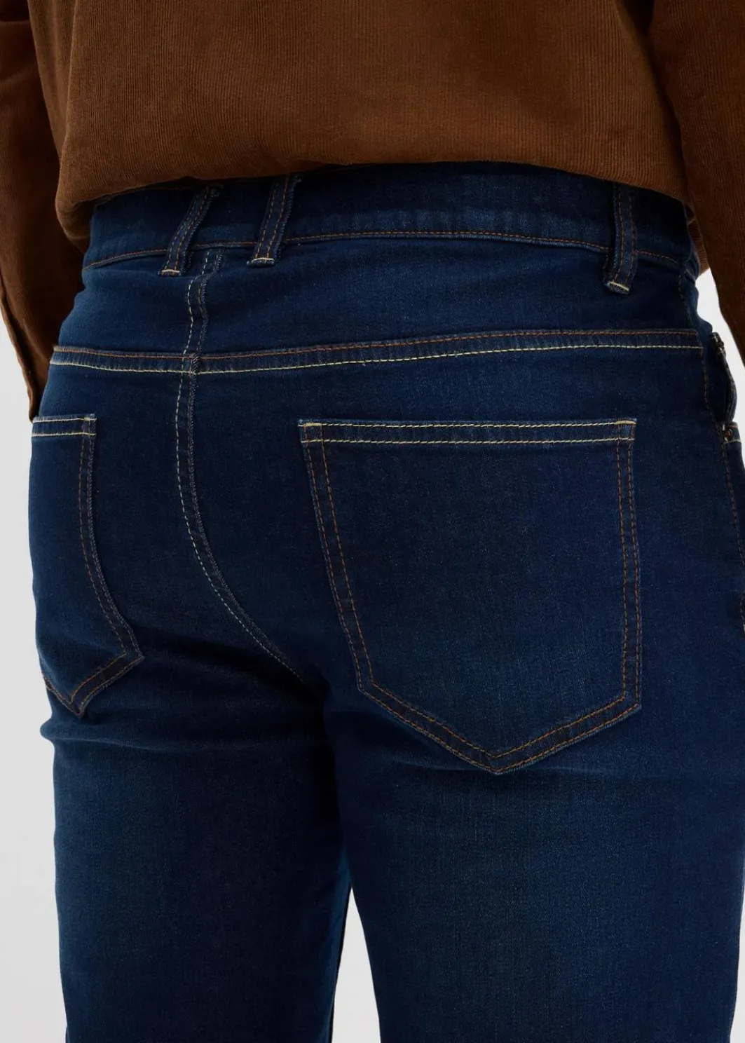 Herren bonprix Große Größen|Thermobekleidung|Thermo Regular Fit Stretch-Jeans mit weichem Jersey-Futter und Komfortbund, Straight