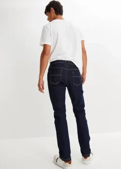 Outlet Thermo Regular Fit Stretch-Jeans mit wärmender Innenseite, Straight Herren Große Größen|Outdoorbekleidung