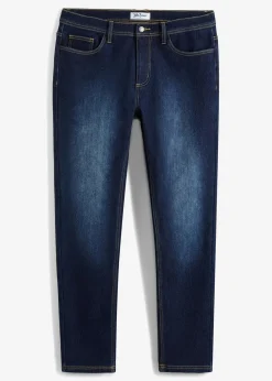 Herren bonprix Thermobekleidung|Jeans|Thermo Regular Fit Stretch-Jeans mit wärmender Innenseite, Straight