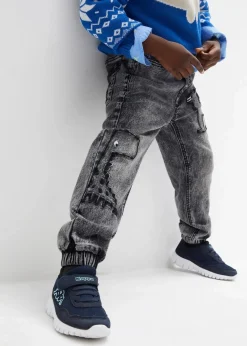 Kinder bonprix Jungen 2-8 Jahre·Jeans & Hosen|Jungen 2-8 Jahre·Jacken & Outdoor|Thermo Regular-Fit-Schlupf-Jeans mit Jerseyfutter