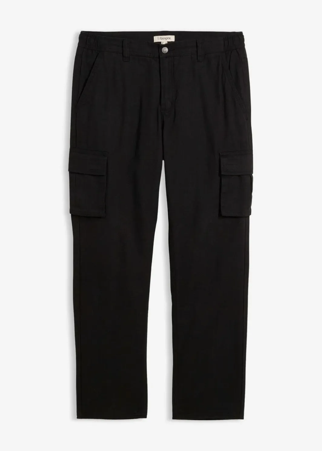 New Thermo Relaxed Fit Cargohose mit Flanellfutter und Komfortbund, Straight Herren Große Größen|Thermobekleidung