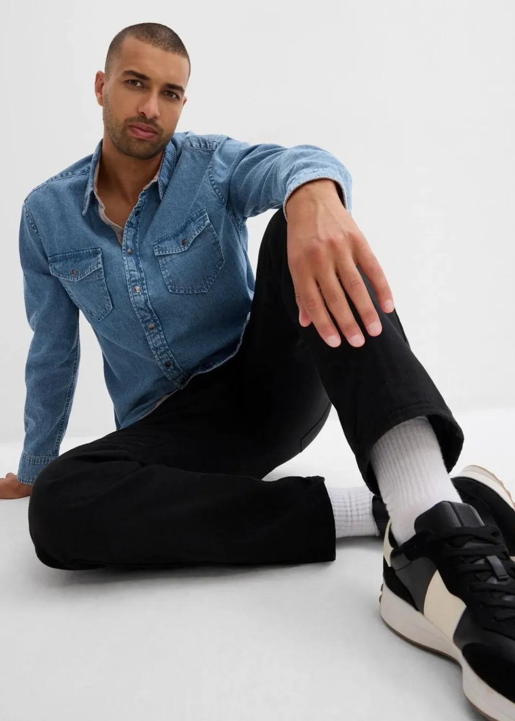 New Thermo Relaxed Fit Cargohose mit Flanellfutter und Komfortbund, Straight Herren Große Größen|Thermobekleidung