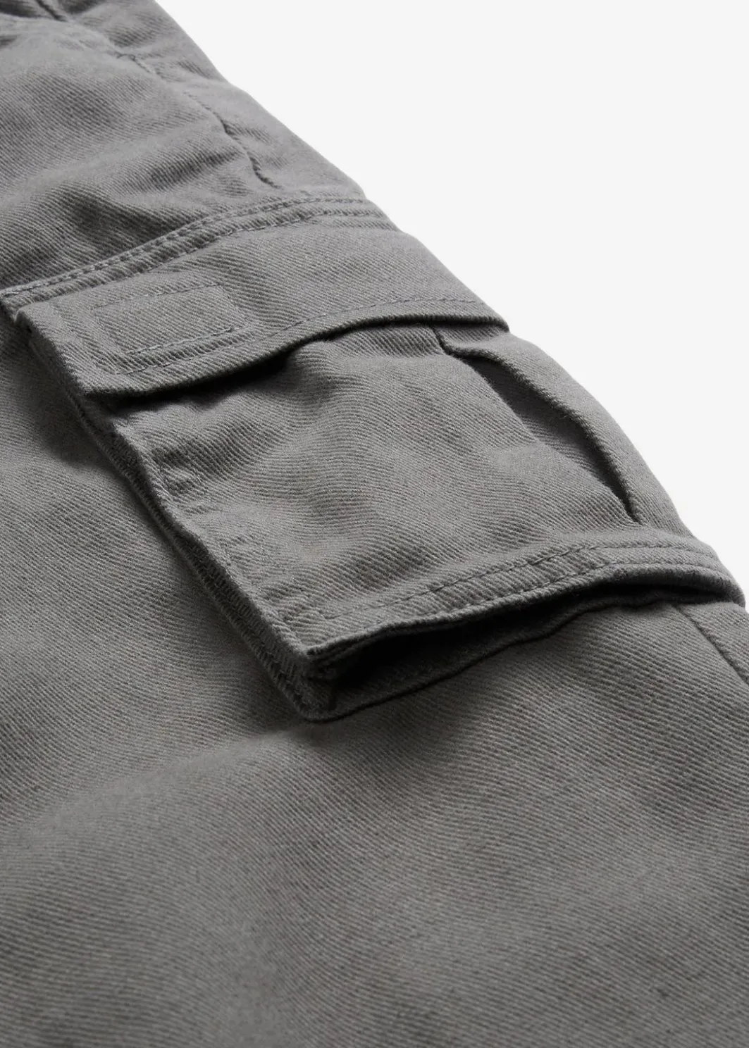 Thermo Relaxed Fit Cargohose mit Flanellfutter und Komfortbund, Straight Herren Hosen|Thermobekleidung