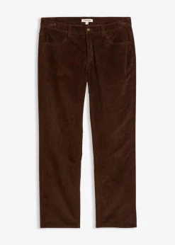 Herren bonprix Große Größen|Outdoorbekleidung|Thermo Relaxed Fit Cordhose mit Flanellfutter, Straight