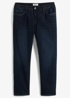 Herren bonprix Große Größen|Outdoorbekleidung|Thermo Relaxed Fit Stretch-Jeans mit Komfortbund, Straight